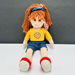 Ty Beanie Boppers CUDDLY CRYSTAL 13” Plush Beanbag Doll 2001 MWMT